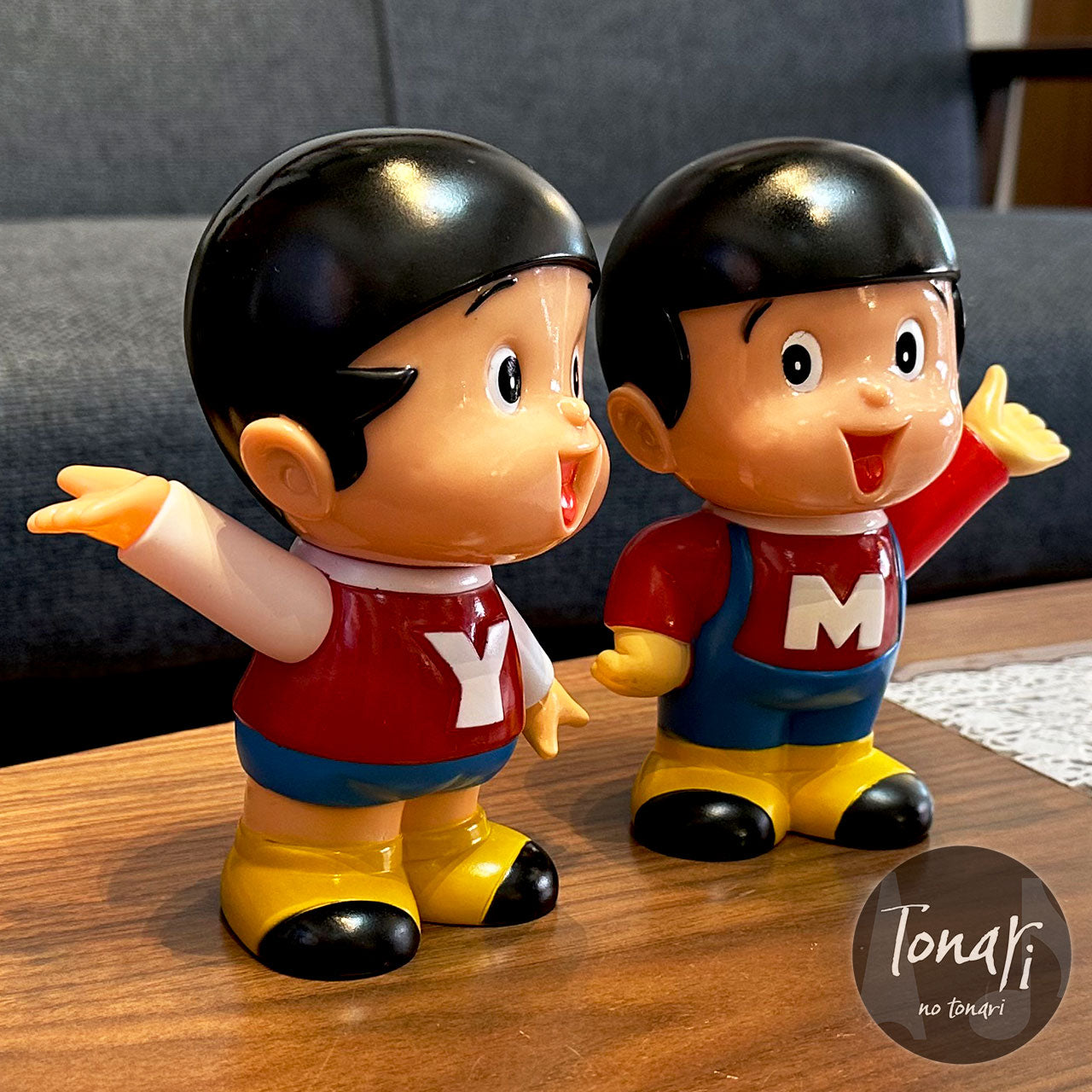 ヤン坊マー坊人形貯金箱 - 沖縄県のおもちゃ