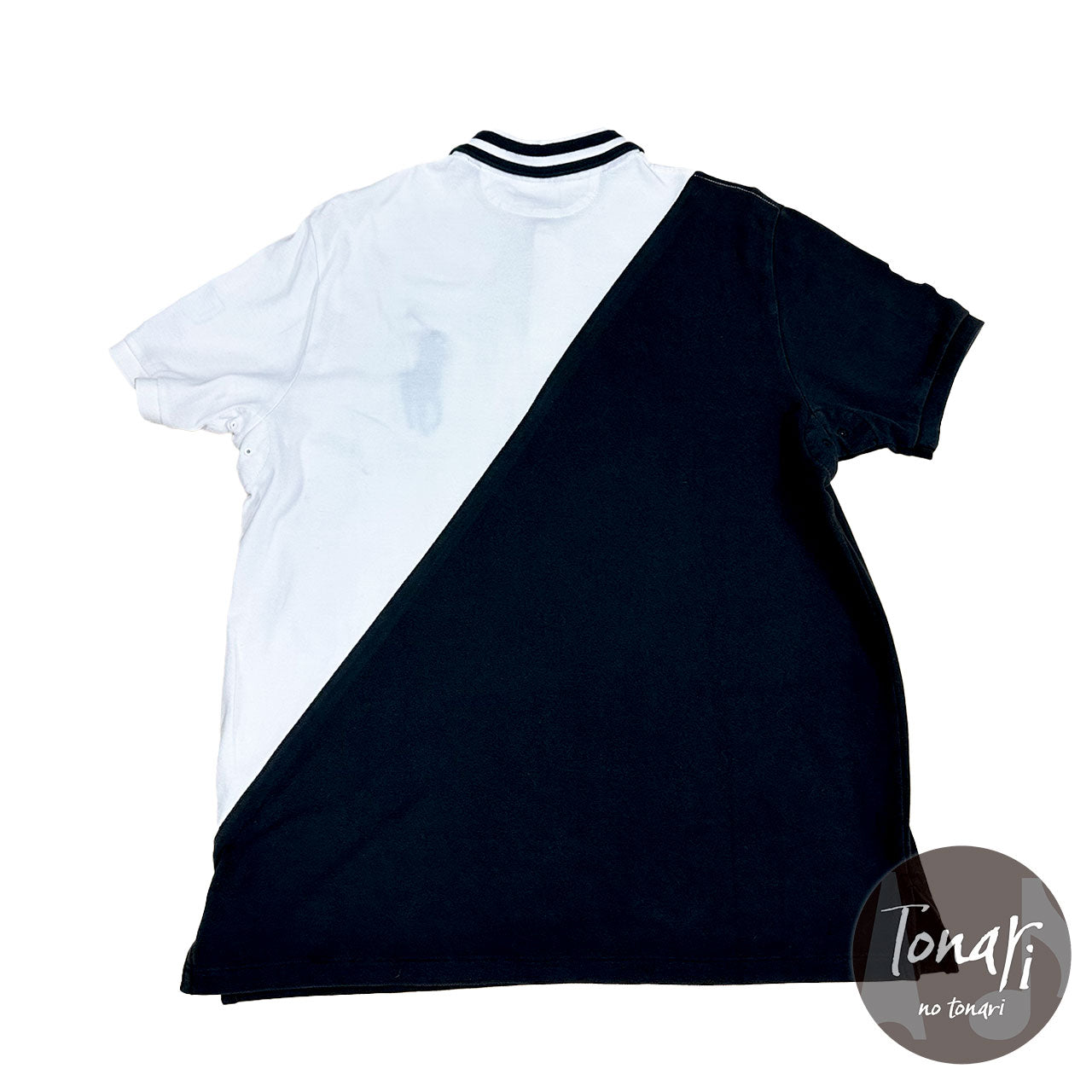 ラルフローレンポロシャツ　黒×白